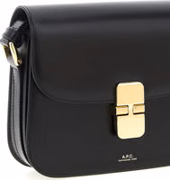Black Cowhide Crossbody Bag 3