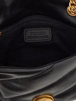 Black Lamb Leather Crossbody Bag 4