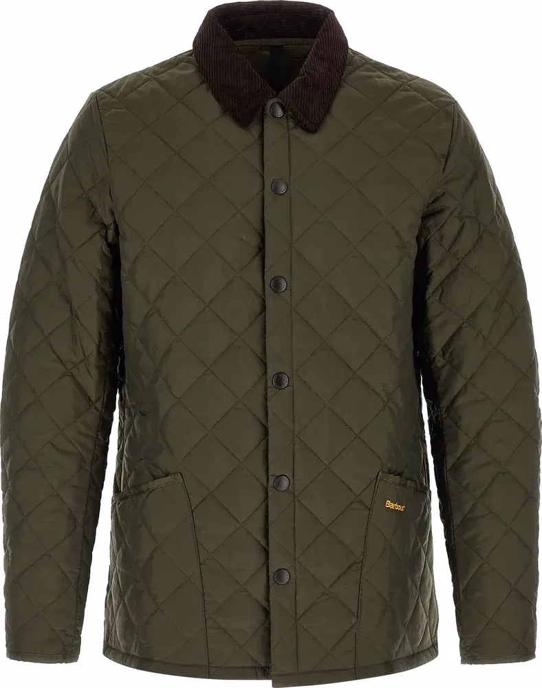 Bicolor Polyamide Full-Length Jacket