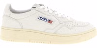 White Goatskin Low Top Sneakers 1
