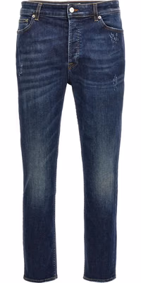 Blue Cotton Jeans Denim