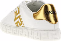 Gold Polyamide Low Top Sneakers 3