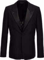 Black Wool Blazer 1