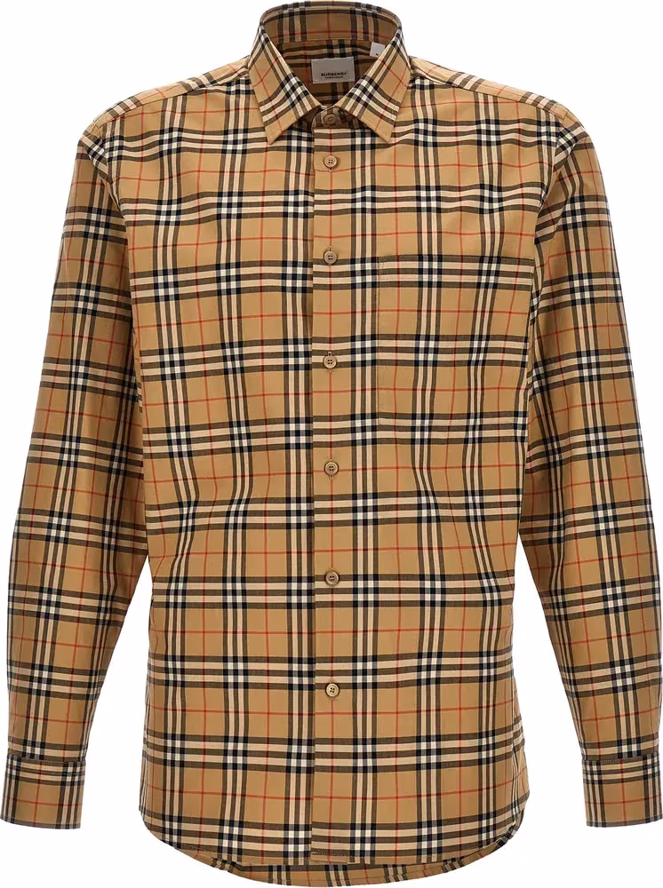 Beige Cotton Blouse