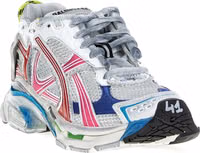 Multicolor Polyester Athletic Sneakers 2