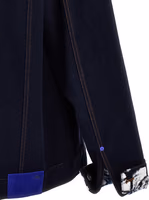 Blue Cotton Denim Jacket 4