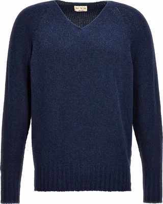 Blue Cotton Cardigan