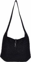 Black Raffia Tote Bag 1