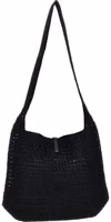 Black Raffia Tote Bag 2