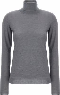 Gray Cashmere Cardigan