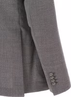 Gray Virgin Wool Blazer 4