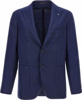 Blue Virgin Wool Blazer 1