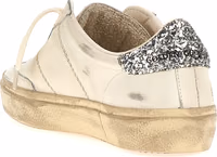 White Lamb Leather Low Top Sneakers 3