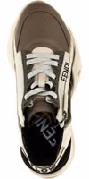 Multicolor Calf Leather Bos Taurus Athletic Sneakers 5