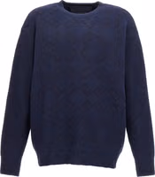 Blue Wool Cardigan 1