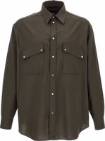 Bicolor Wool Blouse 1