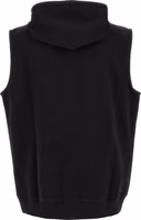 Black Cotton Sleeveless Jacket 3