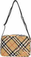Beige Polyester Crossbody Bag 1