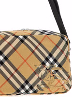 Beige Polyester Crossbody Bag 3