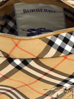 Beige Polyester Crossbody Bag 4