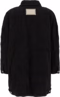 Black Cotton Denim Jacket 2