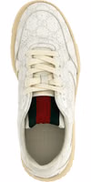 White Polyethylene Sneakers 4