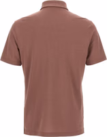 Brown Cotton Polo Shirt 2