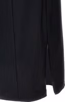 Black Nylon Midi Dress 4