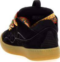 Black Calfskin Chunky Sneakers 3