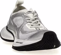 Gray Polyester Athletic Sneakers 2