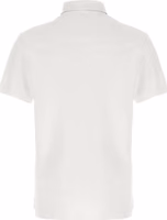 White Cotton Polo Shirt 2