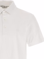 White Cotton Polo Shirt 3