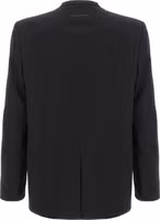 Black Polyester Blazer 2