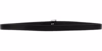 Black Leather Regular Belt 2