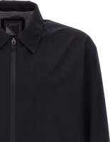 Black Polyester Shell Jacket 3