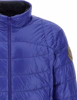 Blue Polyamide Full-Length Jacket 3