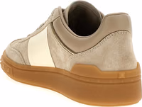 Beige Calfskin Low Top Sneakers 3
