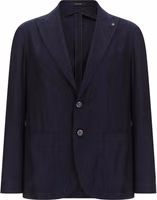 Blue Silk Blazer 1