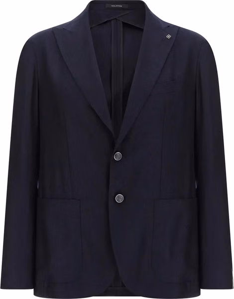 Blue Silk Blazer