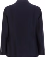 Blue Silk Blazer 2