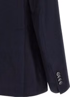 Blue Silk Blazer 4