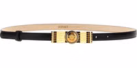 Black Calfskin Regular Belt 1