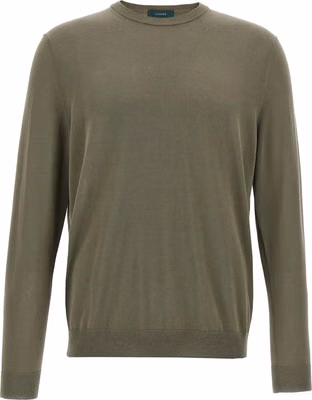 Bicolor Cotton Cardigan
