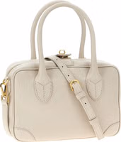 White Goatskin Handbag 2