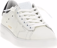 Black Cowhide Low Top Sneakers 2