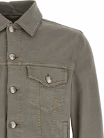 Gray Cotton Denim Jacket 3