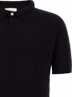 Black Cotton Polo Shirt 3