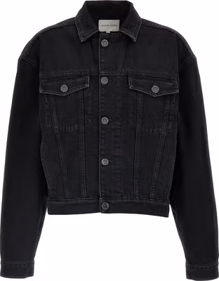 Black Organic Cotton Denim Jacket