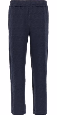 Blue Polyester Joggers (Workout Pants)