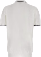 White Cotton Polo Shirt 2